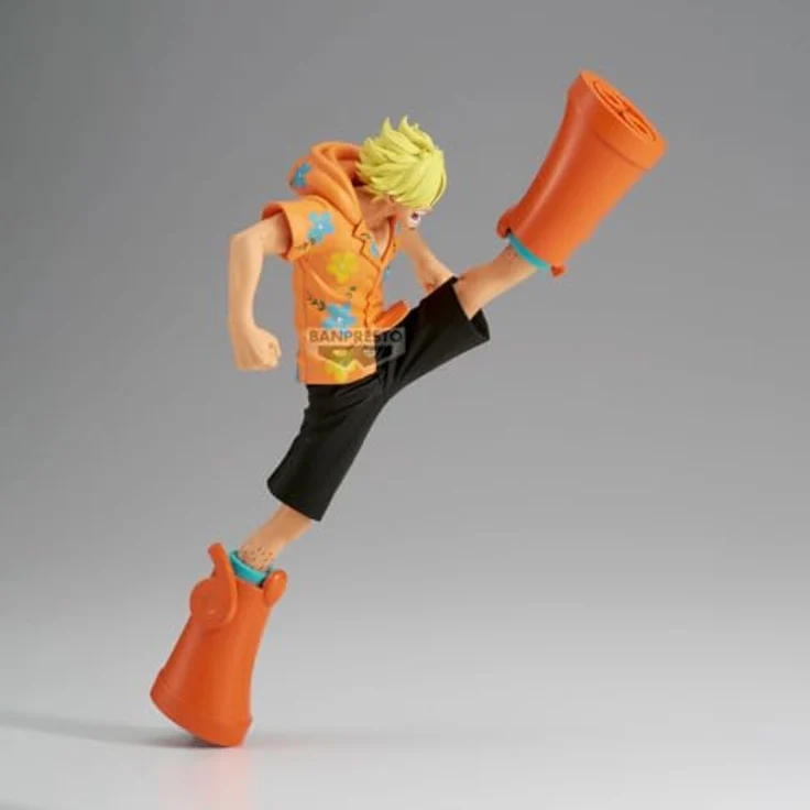 Banpresto One Piece - Sanji Vinsmoke Battle Record Collection, limitierte PVC-Statikfigur, hochwertig und offiziell lizenziert – Bild 3