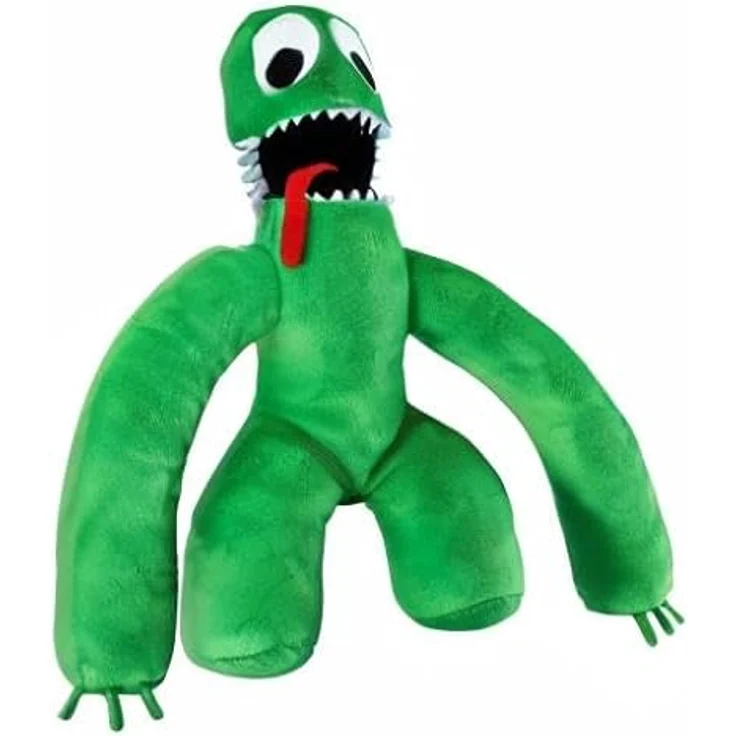 BOTI Plüschfigur Rainbow Friends - Plüschfigur Green, ca. 20cm, hochwertiger Stoff, detaillierte Stickerei – Bild 3