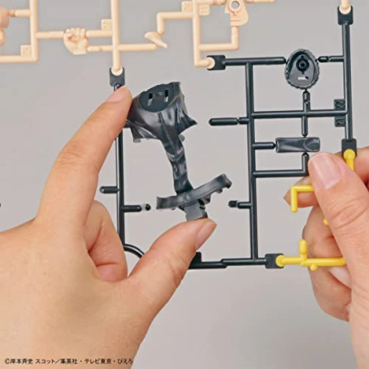 Bandai Naruto Shippuden Entry Grade Plastic Model Kit Naruto Uzumaki, inklusive Zubehör und austauschbaren Teilen, bereits farblich gestaltet – Bild 5