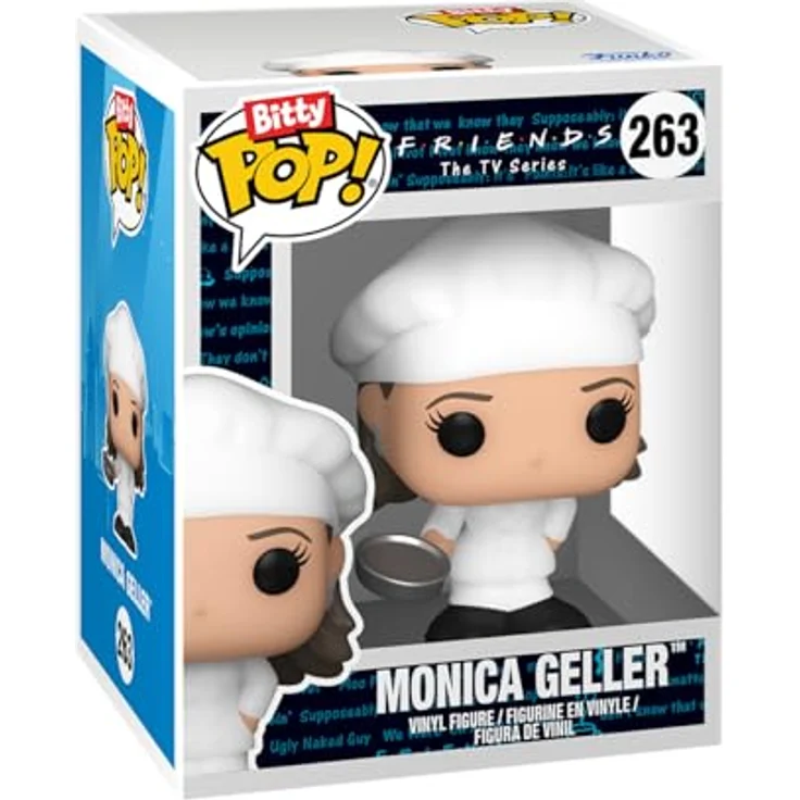 Funko Bitty Pop! Friends - Phoebe 4PK mit Phoebe Buffay™, Monica Geller™, Chandler Bing™ und einer Überraschungs-Mini-Figur, 0.9 Inch (2.2 cm) Sammlerstück mit stapelbarem Display-Regal – Bild 5