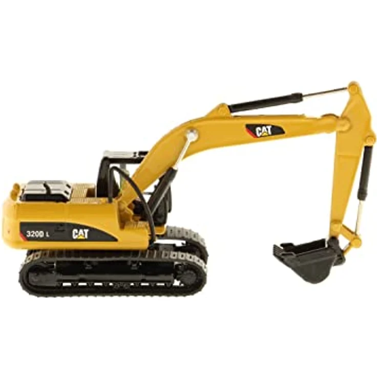 Diecast Masters 85262 - Caterpillar Kettenbagger 320D L, detailgetreues H0 CAT Baufahrzeug in Metallbox, Maßstab 1:87, ca. 11,7 x 4,5 x 4,8 cm, 14+, für Modelleisenbahnen und Sammler geeignet – Bild 5