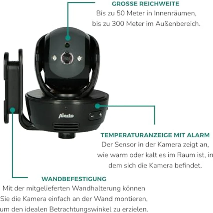 Alecto, Babyphone, DVM200MBK – Bild 7