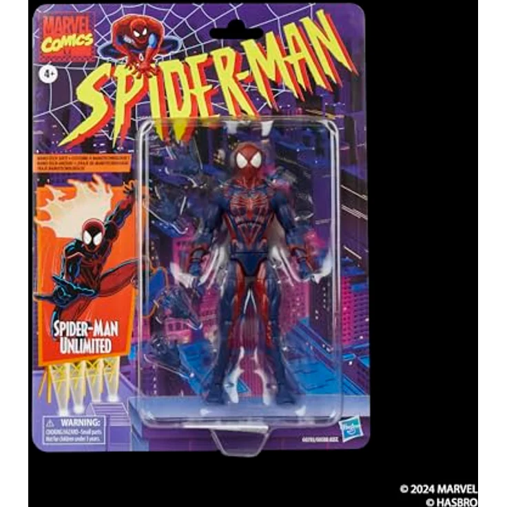 Hasbro Marvel Legends Spider-Man Unlimited, 15 cm Actionfigur mit beweglichem Kopf und 4 austauschbaren Händen – Bild 2