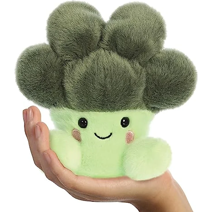 Aurora, 33790, Palm Pals Luigi Brokkoli, Plüschtier, Grün, 13cm – Bild 5