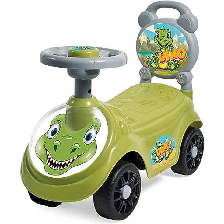 JAMARA 464005 Rutscher, Rutschauto mit Kippschutz und Hupe, rot – Bild 1