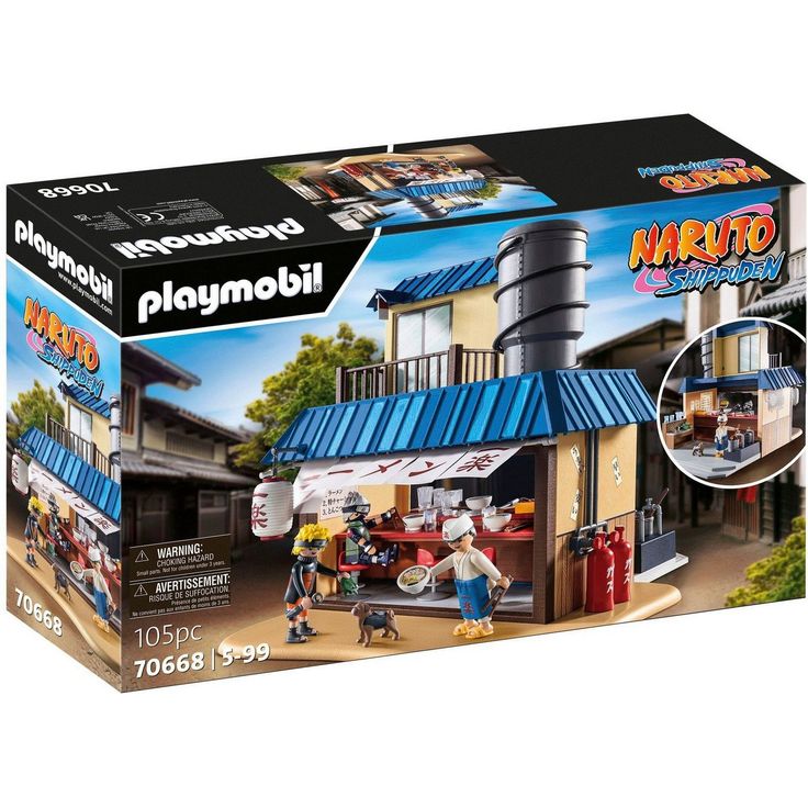 Playmobil® Konstruktions-Spielset Ichiraku Ramen Shop (70668), Naruto, (105 St)