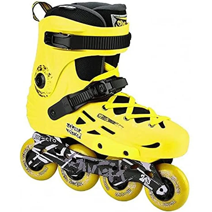 Micro Mobility MT Plus Yellow Rollerskates aus Polypropylen in der Farbe Gelb, Größe: 46, MIS0078 – Bild 1