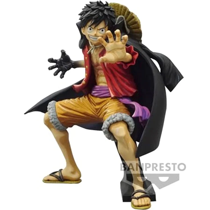 Banpresto AFFE D Luffy One Piece - King of Artist Wanokuni II, Sammelfigur aus PVC, 20 cm, mehrfarbig, BP88909P – Bild 2