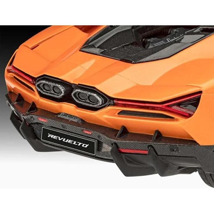 Revell Modellbau Model Set Lamborghini Revuelto, Supersportwagen mit Hybridantrieb, 1015 PS, detailreiches Modell mit Motor und Innenraum, alle Farben und Zubehör enthalten – Bild 5