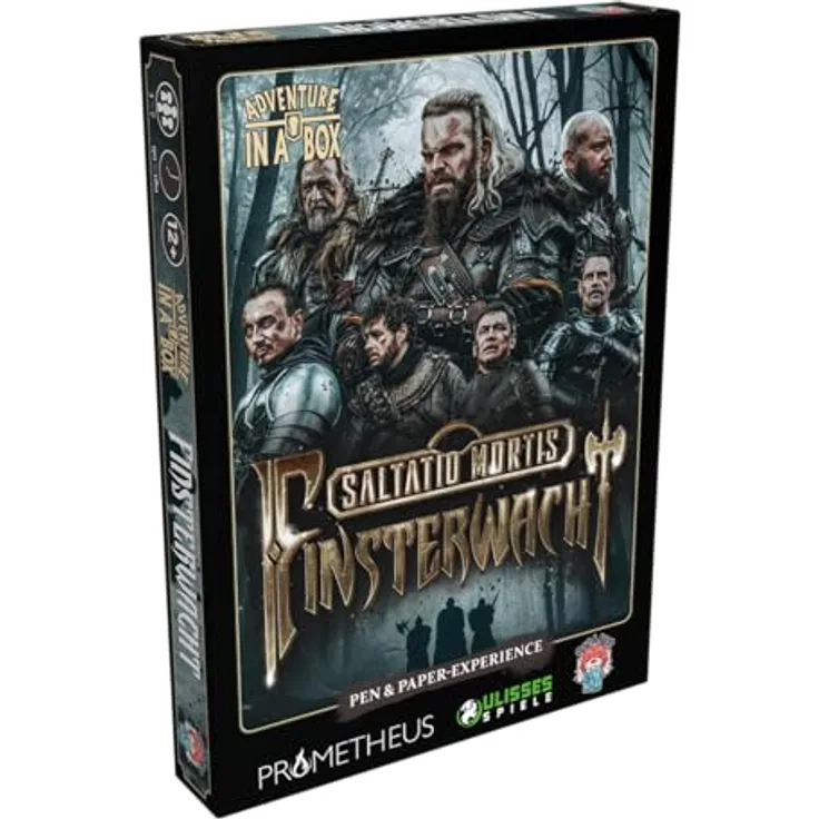 Ottavio Adventure in a Box: Finsterwacht, Mini-Rollenspiel für 3-8 Spieler ab 12 Jahren, kooperatives erzählerisches Abenteuer, 90-180 Minuten, Deutsch