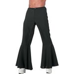 Wilbers Hippie Hose, schwarz, Größe 54 - Kostüm und Zubehör