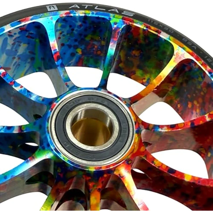 Ethic DTC Atlas Stunt-Scooter Rolle, 115mm x 30mm, 12mm Achse, Nebula Farbe – Bild 2