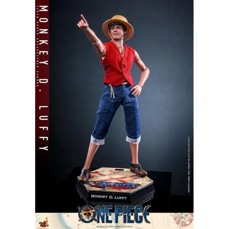 Hot Toys One Piece (Netflix) Actionfigur 1/6 Monkey D. Ruffy, 31 cm mit Zubehörteilen und Figurenständer in Fensterbox – Bild 6