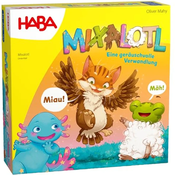 Haba Mixalotl_DE 2, Brettspiel für schnelle Reaktion und Geräuschspaß für Kinder – Bild 1
