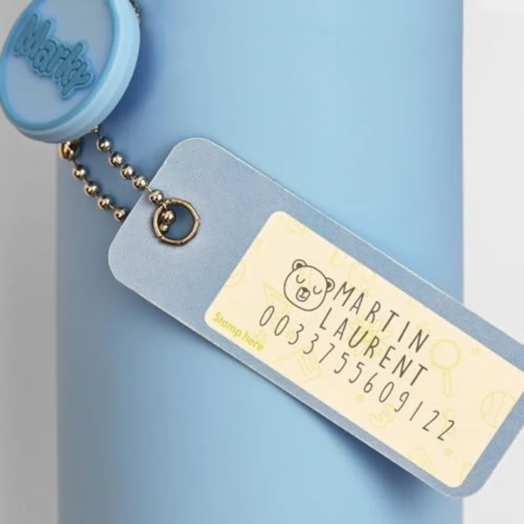COLOP Federtasche Marky, 6.2 x 21.7 cm, trendiges Emoji-Design aus strapazierfähigem Silikon mit sicherem Reißverschluss – Bild 8