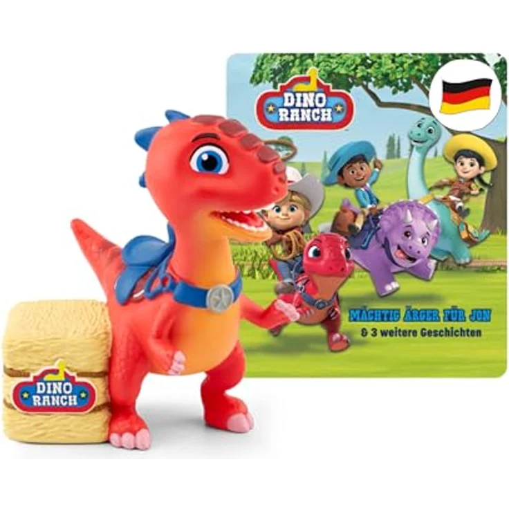 tonies Hörfiguren für Toniebox, Dino Ranch – Mächtig Ärger für Jon & 3 weitere Abenteuer, Hörspiel für Kinder ab 3 Jahren, Spielzeit ca. 56 Minuten – Bild 1