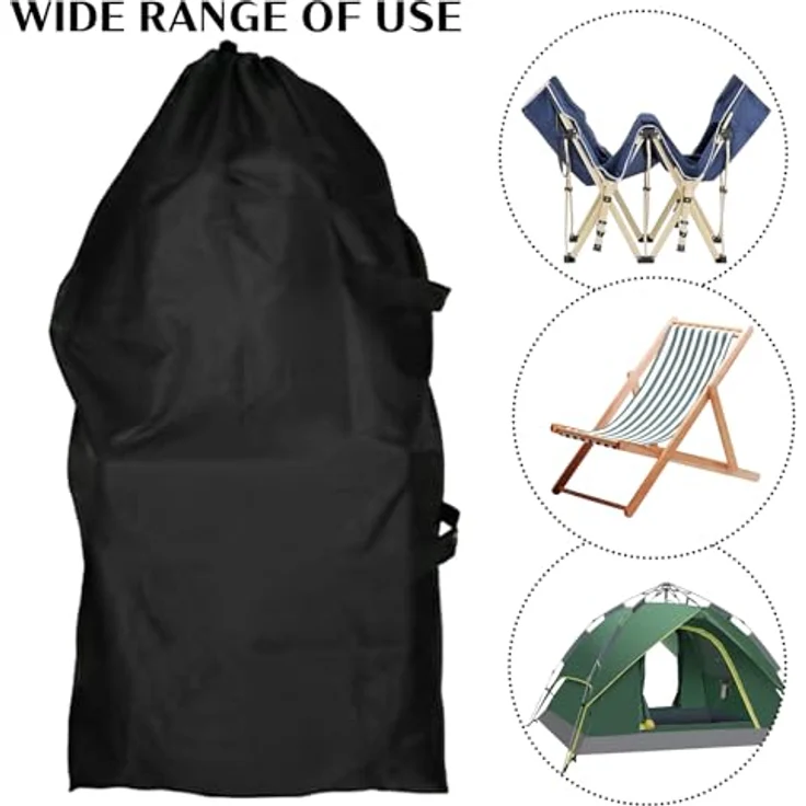Wisebom Transporttasche für Kinderwagen, wasserdicht, 117 x 53 x 33 cm, für Flugreisen, schwarz – Bild 4
