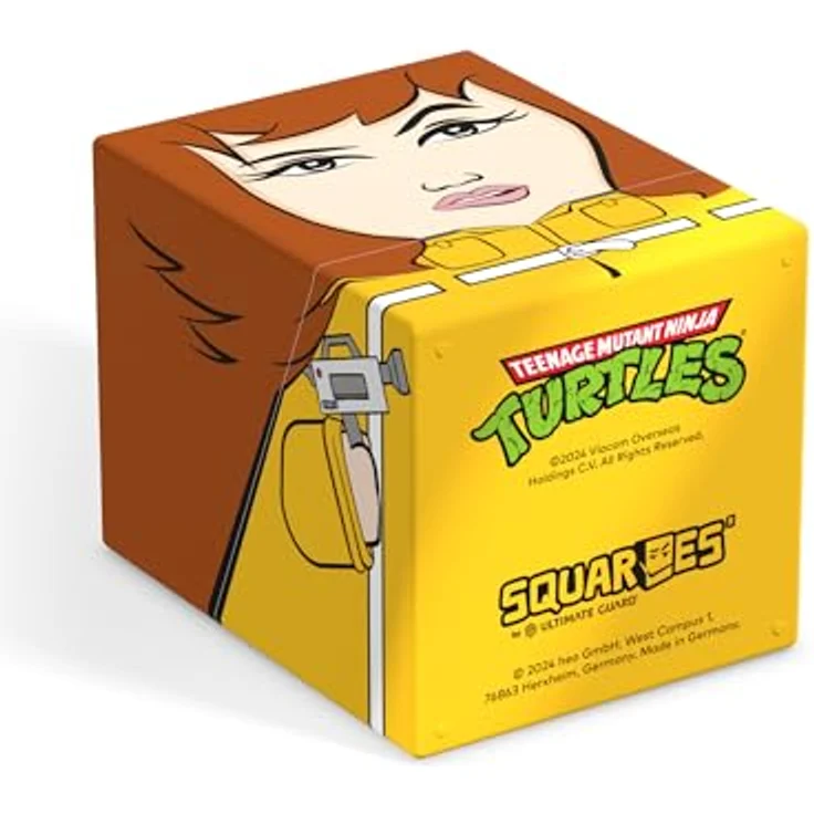 Ultimate Guard Squaroes SQR-030001-254-011-00 Teenage Mutant Ninja Turtles™ NT009 Deck-Box, April Edition, für bis zu 100 Spielkarten, nachhaltig hergestellt – Bild 6
