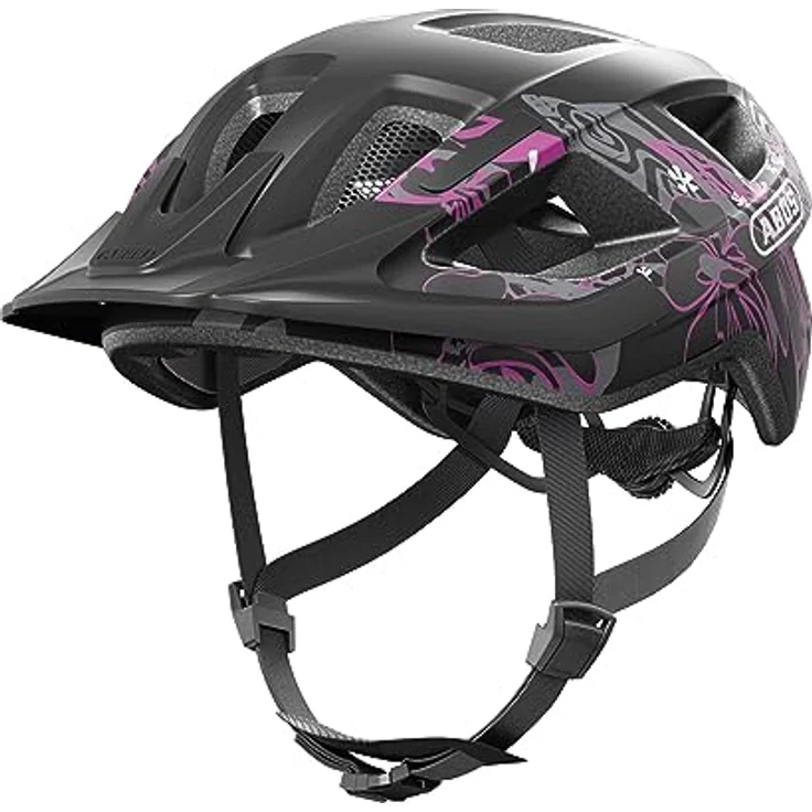 ABUS Fahrradhelm Aduro 3.0 - Sportiver City-Helm für Damen und Herren, Schwarz, Größe M – Bild 5