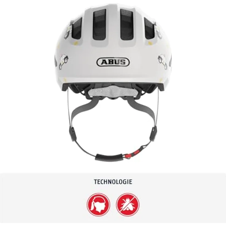 Abus Smiley 3. 0 Helm Grey Police – Bild 2