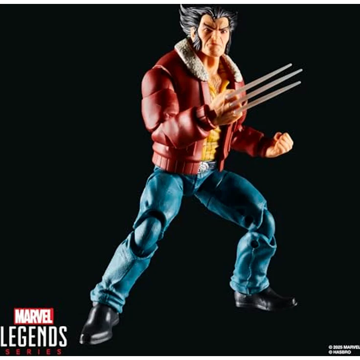 Hasbro Marvel Xmen Legends ENT 6, Logan Sammelfigur aus X-Men '97 mit 3 Accessoires, 15 cm, beweglich – Bild 5