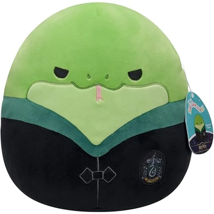 Squishmallows Harry Potter Slytherin Schlange in Hogwarts Robe, 25 cm Plüsch Kuscheltier, offiziell lizenziert von Jazwares – Bild 2