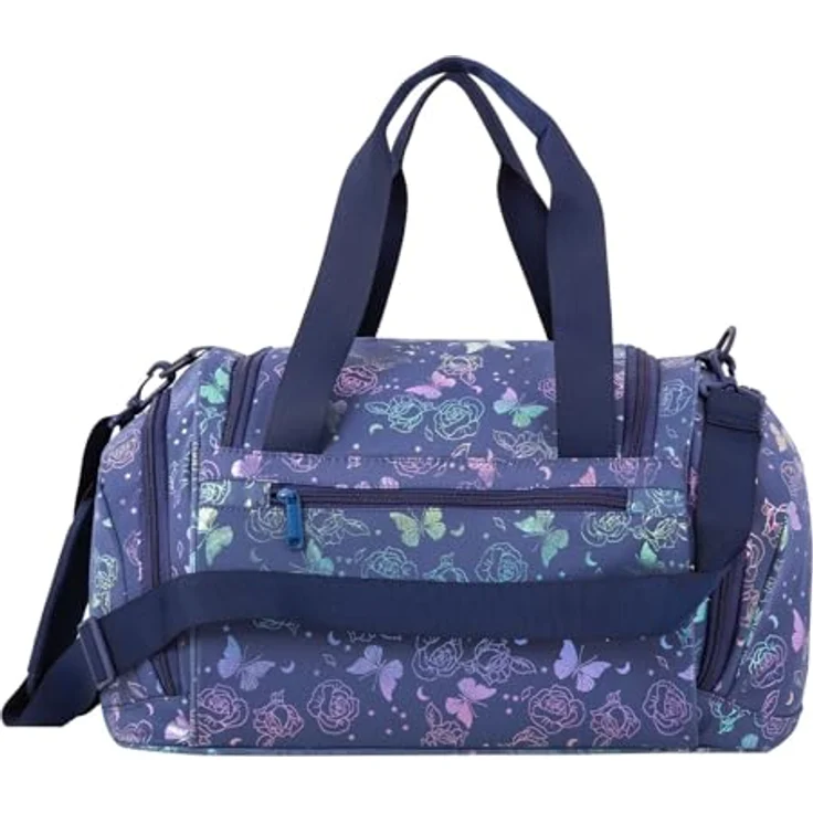 McNeill Sporttasche Fit S Sportbag, ideale Kindersporttasche mit 18 l Volumen, Farbe Roses, reflektierend, verstellbarer Schulterriemen – Bild 3