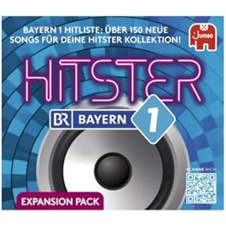 Jumbo Spiele Hitster - Bayern 1 (Erweiterung) - Brettspiel von Jumbo – Bild 1