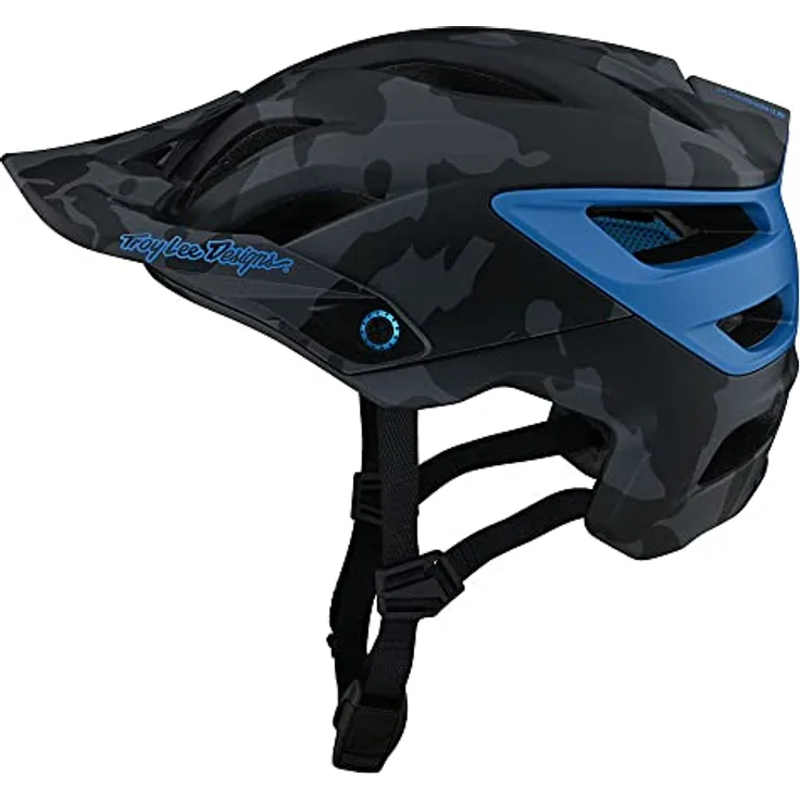 Troy Lee Designs Enduro MTB-Helm A3 MIPS Grau Gr. XS/S, Kinderfahrradhelm mit ultimativem Komfort