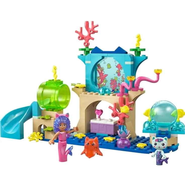 LEGO Gabbys Puppenhaus Meerjungfrau Gabbys Aquarium Abenteuer (11204), Spielzeug-Meeresbewohner für Kinder ab 4 Jahren, 103 Teile – Bild 4