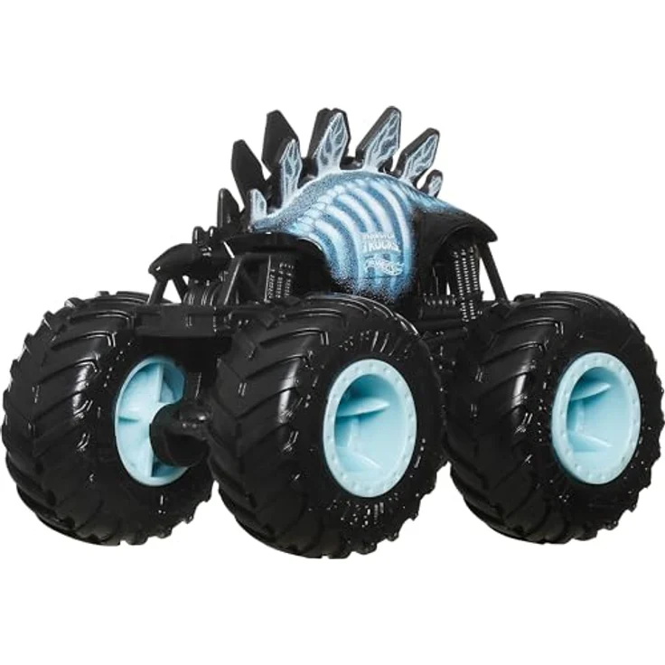 Hot Wheels Monster Trucks Röntgen-4er-Pack, Spielzeug-Trucks im Maßstab 1:64, mit riesigen Rädern und coolen Designs – Bild 5