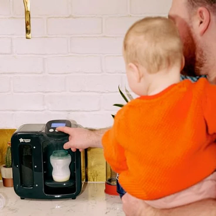 Tommee Tippee Perfect Prep Day & Night, Flaschenzubereiter mit digitalem Display und verstellbarer Lautstärke, schwarz – Bild 3
