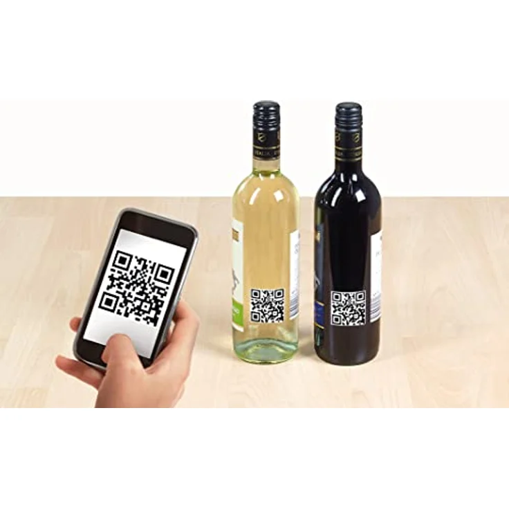 HERMA QR-Code-Etiketten 9642, 600 Stück, selbstklebend, weiß, 40,0 x 40,0 mm, FSC®-zertifiziert – Bild 3