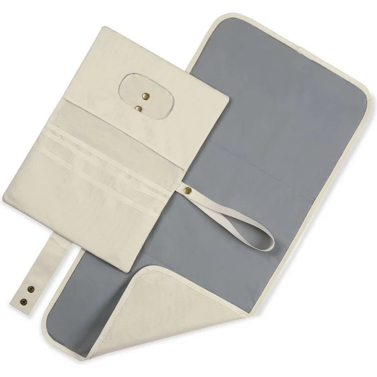 Hauck Wickeltasche Change N Walk - Beige, Windeltasche mit Wickelunterlage, Organizer, Wickeltetui mit Schlaufe – Bild 1