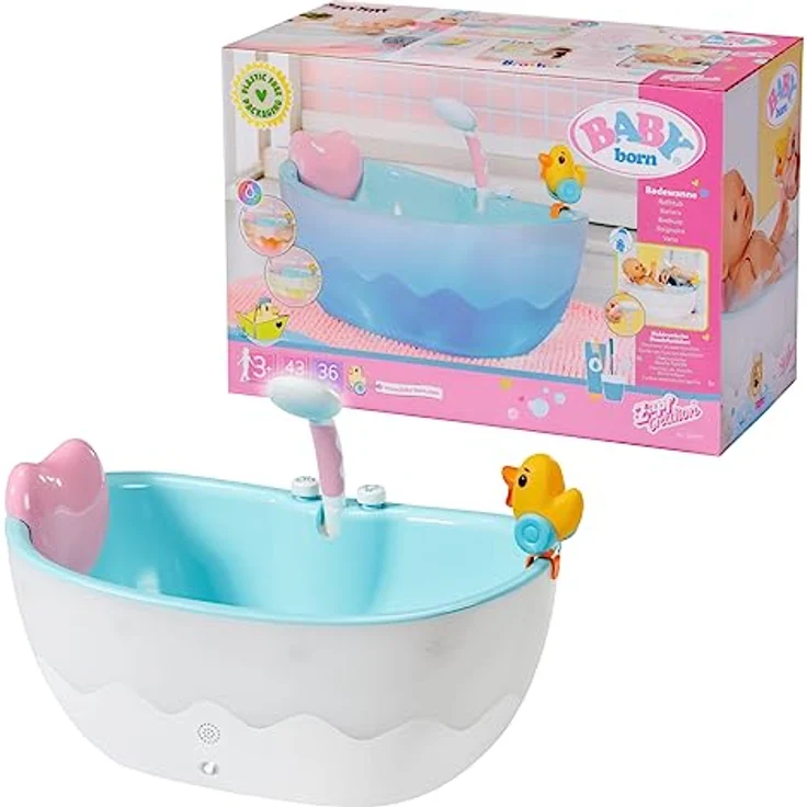 ZAPF Creation Baby born bath tub pink - Preisvergleich – Bild 2