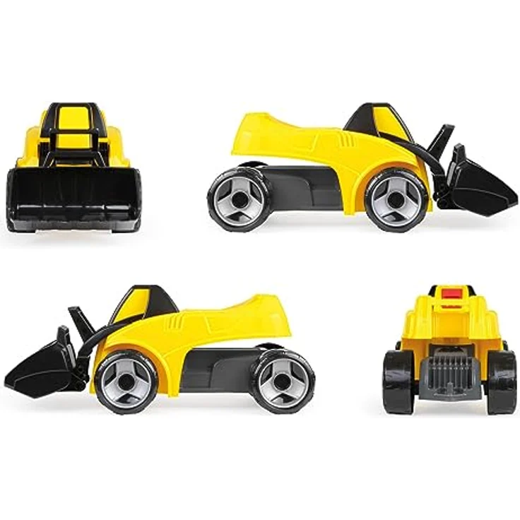 Lena GIGA TRUCKS Aufsitzschaufellader Pro X, robustes Spielzeugfahrzeug mit Knicklenkung, TÜV-zertifiziert, für Innen- und Außeneinsatz – Bild 3