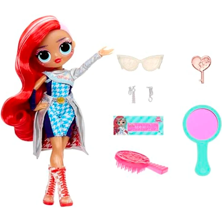 L.O.L. SURPRISE! Anziehpuppe L.O.L. Surprise OMG Eye Spy - Spy, interaktive Puppe mit Farbwechsel und stylischen Outfits – Bild 3