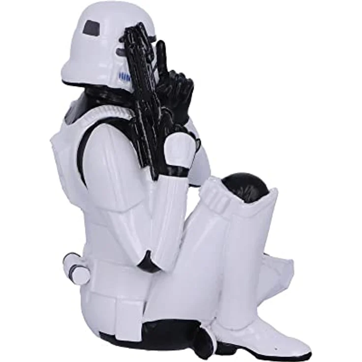 Nemesis Now Original Stormtrooper Figur Speak No Evil, 10 cm, handgemalt aus Polyresin – Bild 4