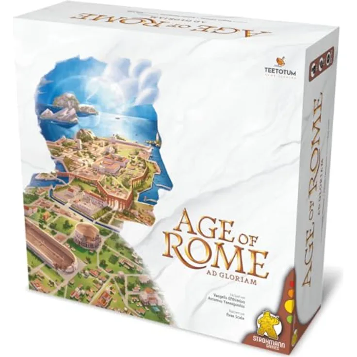 Strohmann Games Age of Rome Kennerspiel Strategiespiel 1-4 Spieler Ab 12+ Jahren 60-90 Minuten Deutsch