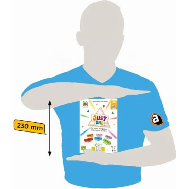 Asmodee Just One Tischspiel, Französische Ausgabe für 3 bis 7 Spieler, 500 Wörter, für kreative Hinweise, Spieldauer 20 Minuten – Bild 8