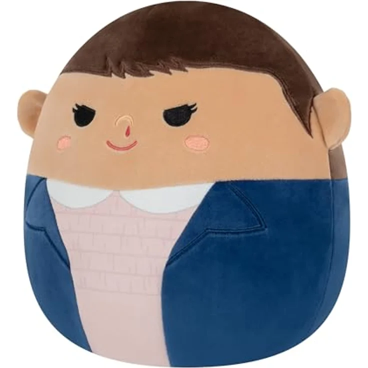 Jazwares Squishmallows Plüschfigur Eleven, ca. 25 cm, offiziell lizenziert, ultraweich, für Fans von Stranger Things – Bild 3