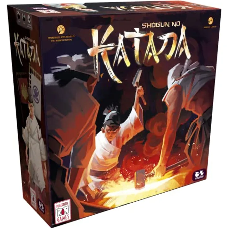 ZYZYZK Placentia Games & Post Scriptum | Atalia | Shogun no Katana | Expertenspiel | Für 1 bis 4 Spieler [ab 14 Jahren | 60 bis 180 Minuten | Strategisch und mechanisch Original | Französische Version]