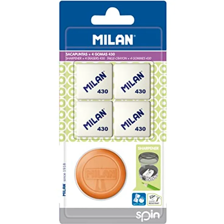 Milan Anspitzer + 4 Radiergummis 430