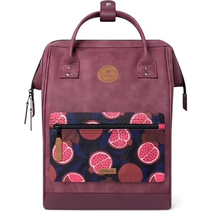 Cabaia Adventurer Nubuck Medium Kinderrucksack 38 cm, lila, 100% Polyester, 27 cm x 18 cm – Bild 7