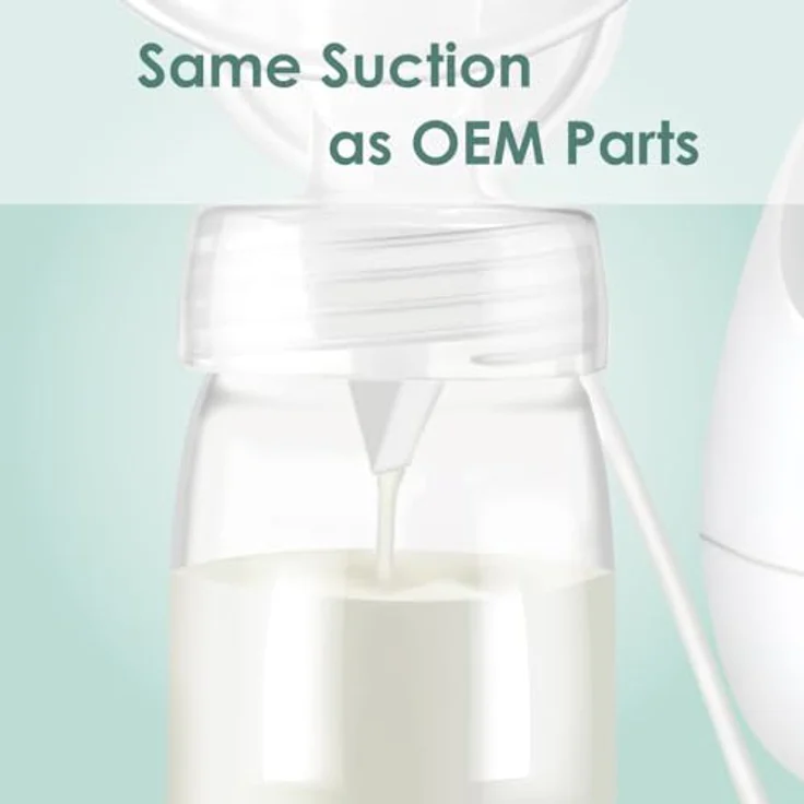 Maymom Entenschnabel ventile für Spectra. Entwickelt für Spectra S1 Spectra S2 Spectra 9 Plus Spectra Dew 350 Nicht original Spectra Pumpenteile Spectra S2 Zubehör Ersatz für Spectra Ventil(weiß,6ct) – Bild 6