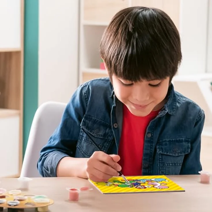 Ravensburger Malen nach Zahlen CreArt Super Mario, mit farbigen Motivlinien, inkl. 14 Acrylfarben, für Kinder ab 9 Jahren, Made in Europe – Bild 3