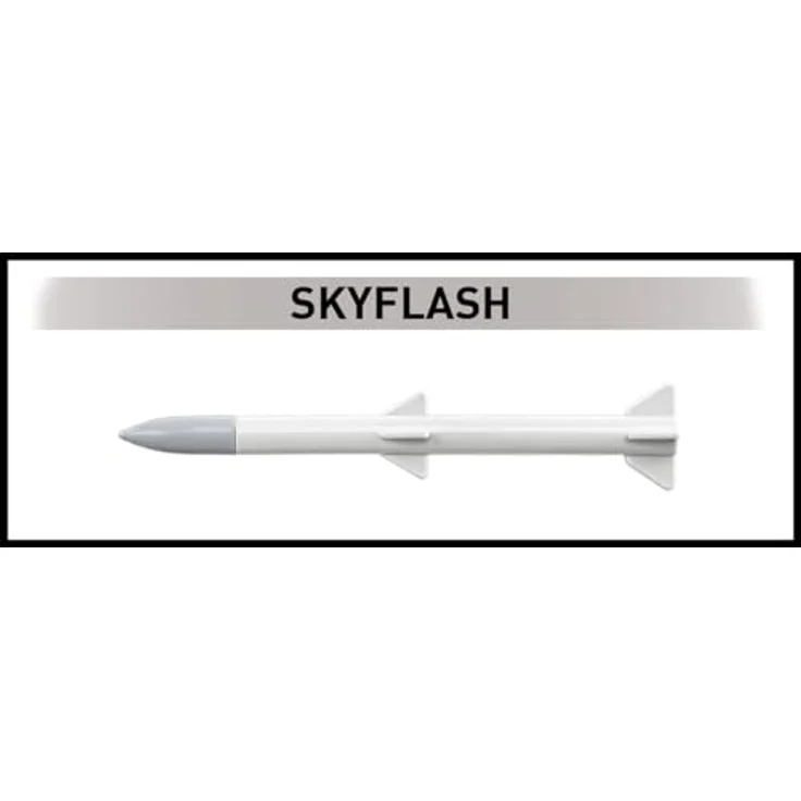 Cobi F-4M Phantom II, Klemmbausteinmodell mit 728 Teilen, britische Version der legendären RAF-Abfangjäger – Bild 12