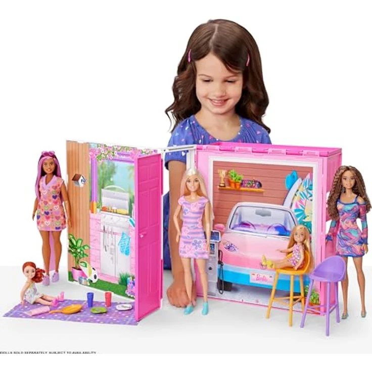 Barbie HRJ77 Toys, bunt - Puppenhaus mit 2024 EPH, langlebig und flexible Gestaltung - Preisvergleich – Bild 2