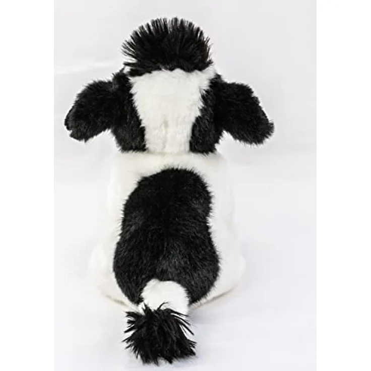 Teddys Rothenburg Kuscheltier Kuh Rind 18 cm sitzend, schwarz/weiß, waschmaschinenfest bis 30°C – Bild 4