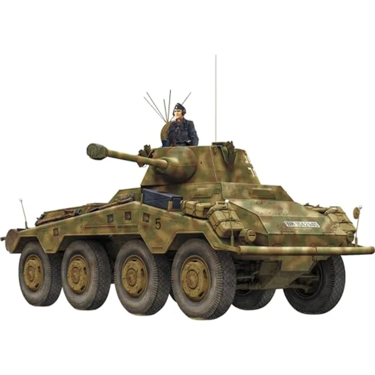 Rye Field Model Sd.kfz 234/2 Puma, hochwertiges Modellfahrzeug mit Motorenteilen und detailgetreuer Nachbildung